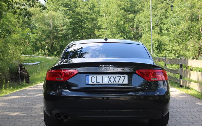 Audi A5 cena 65900 przebieg: 189342, rok produkcji 2013 z Lipno małe 254